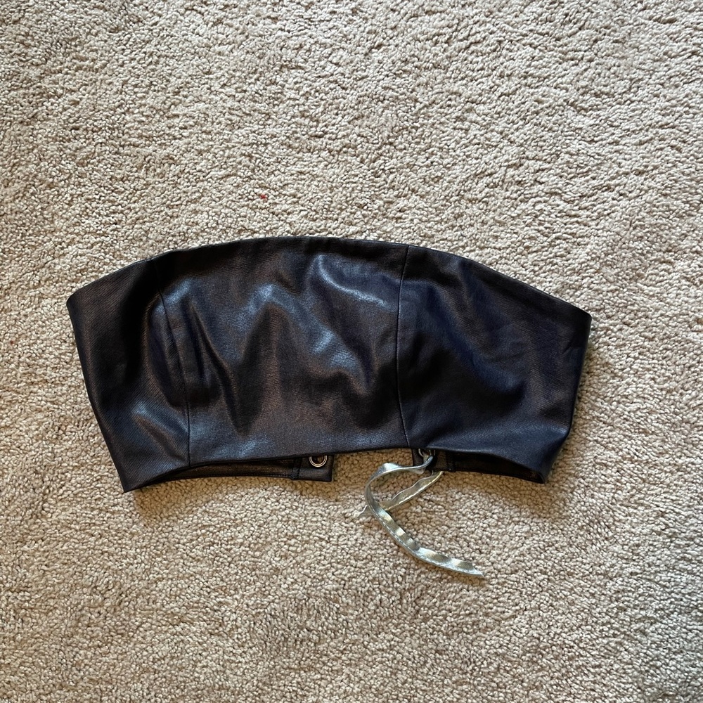 Kate Connick Dark Purple Crop Top